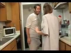 ZGV Brother And Sister Blowjob In The Kitchen 08 M